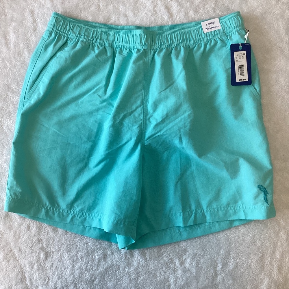 Ready for Summer - NWT Caribbean mens swim LG